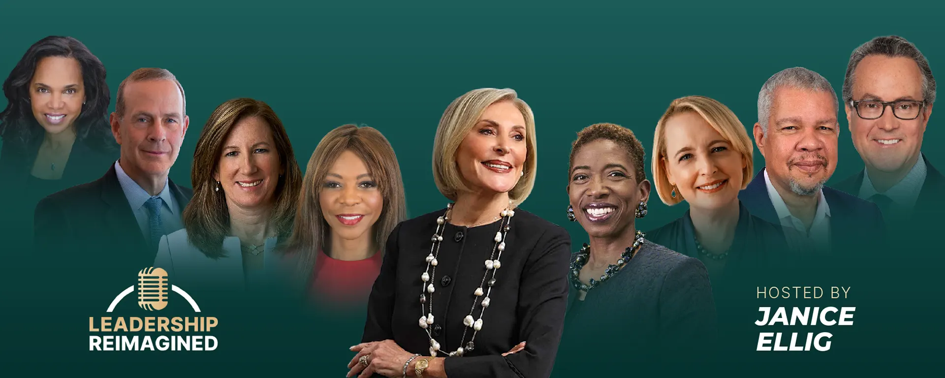 Ellig Group Leadership Reimagined Podcast Banner