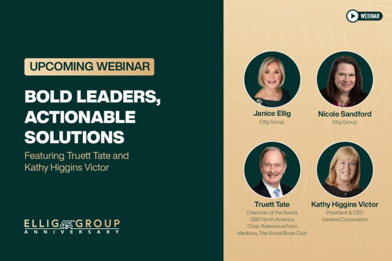 BOLD LEADERS, ACTIONABLE SOLUTIONS: TRUETT TATE & KATHY HIGGINS VICTOR