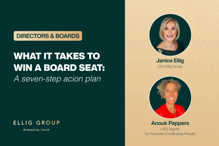 What It Takes to Win a Board Seat
